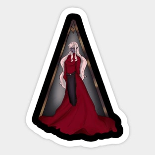 Royal drow Sticker